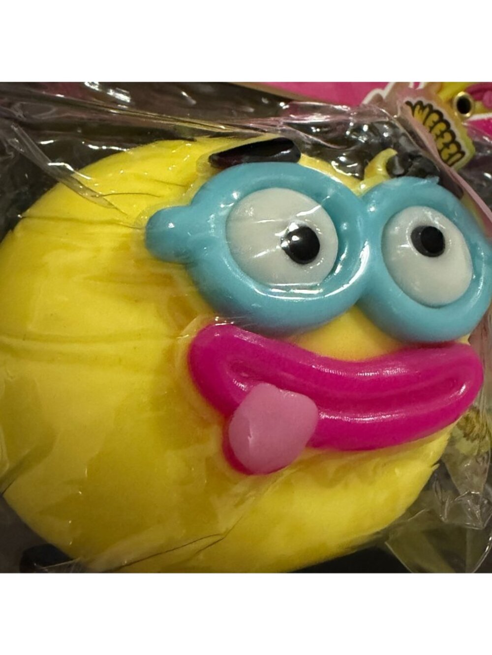 ORB Smushers Authentic Squeezy Toy Yellow Version New in bag - Picture 2 of 4
